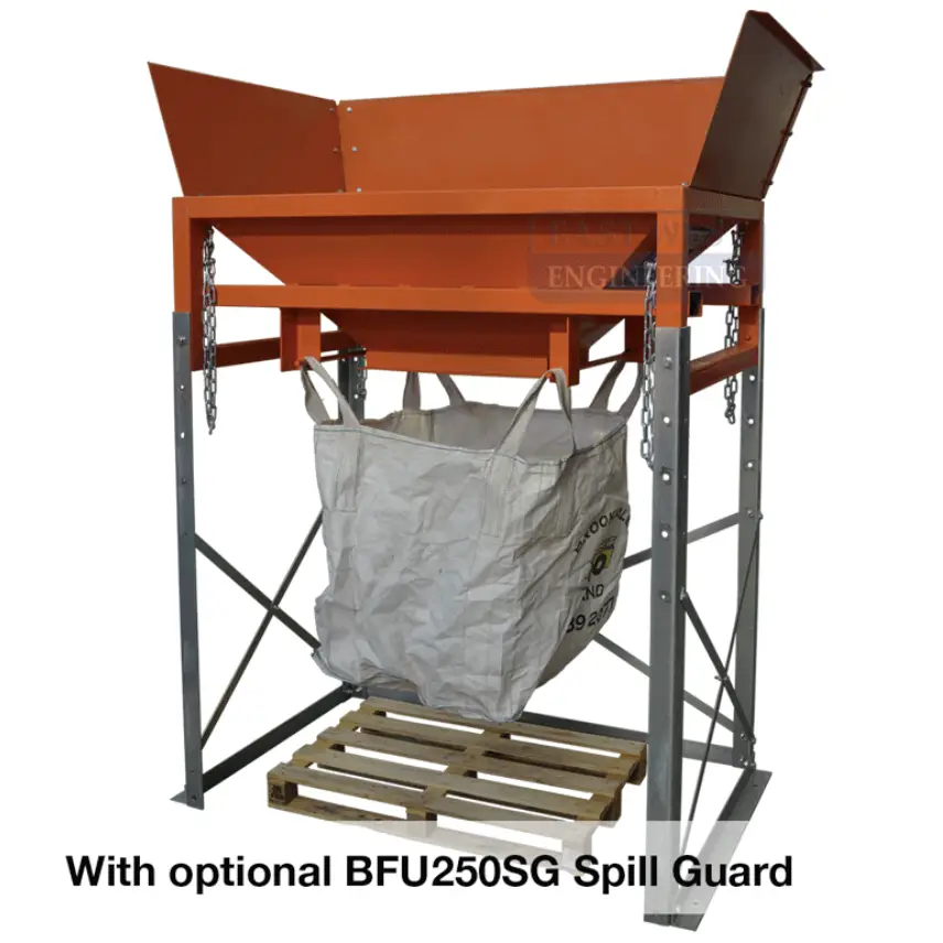 Industrial FIBC Bag Filling Stand BFU250SG with Spill Protection
