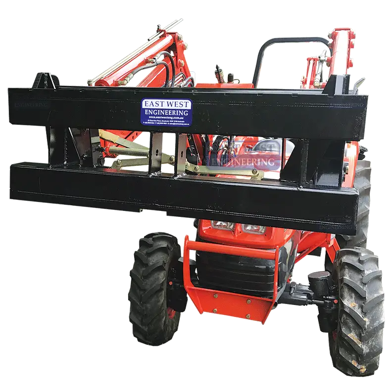 QEH25 Euro Hitch Carriage Plate for Forklift Tynes 2500kg Capacity