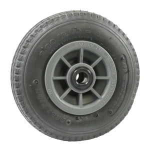 PW100NA_WHEEL24 - Swinnock Industries Lightweight PW100NA pneumatic wheel, ideal for general applications, featuring a plastic rim and cost-effective nylon plain bore.