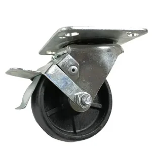CBP75HTNBK | Swivel Plate Brake | 75mm | Nylon | 125kg