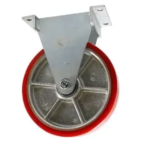 CHDF150RT | Fixed Plate Castor | 150mm | Rexthane | 600kg