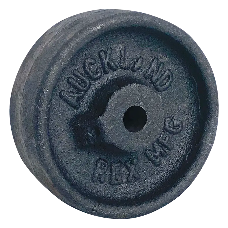 100mm x 38mm heavy duty cast iron wheel with 13mm plain bore CI100PB
