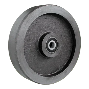 CI150BB 150mm cast iron wheel with 15mm ball bearings for heavy-duty NZ industry.