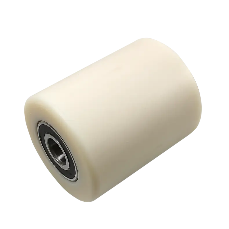 NPAL82A 82mm x 100mm pallet truck load roller with 20mm bearings for NZ pallet jacks.