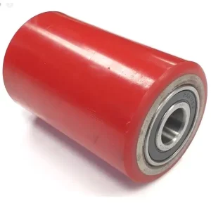 Pallet truck polyurethane load roller 65mm x 100mm with 20mm ball bearings V65