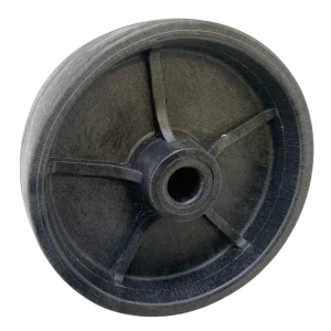 WN150HT High-Temperature Nylon Wheel, 150 diameter x 51mm width, 16mm bore, capable of withstanding temperatures up to 150’C.