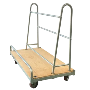 BFT1000B Adjustable Heavy-Duty Trolley, 1600mm x 800mm, 1000kg capacity for flexible transport of heavy, oversized loads.