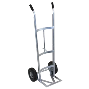 DTC combination drum truck for 60L and 200L drums, heavy-duty 2-in-1 lifter and dispenser.
