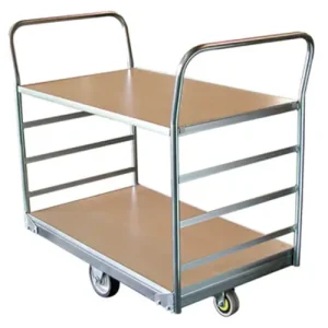 Modular 2 Shelf Table Trolley Rocking - MTST1000ARK